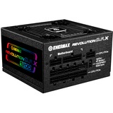 Enermax REVOLUTION D.F.X, 1200 Watt alimentation  Noir, 2x 12VHPWR, 5x PCIe, Gestion des câbles