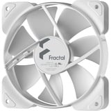 Fractal Design Aspect 12 White ventilateur de boîtier Blanc, 120 x 120 x 25 mm, Connexion du ventilateur à 3 broches