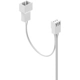 Fractal Design Aspect 12 White ventilateur de boîtier Blanc, 120 x 120 x 25 mm, Connexion du ventilateur à 3 broches