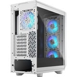 Fractal Design Meshify 2 Compact RGB boîtier midi tower Blanc | 2x USB-A | 1x USB-C | RGB | Verre Trempé