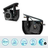 GARDENA Enrouleur de tuyau Undercover RollUp M, 20 mètres, Dévidoir Noir/Turquoise