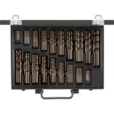 GEDORE Jeu de forets hélicoïdaux, roulés à froid, 1-10mm, Jeu de mèches de perceuse Noir