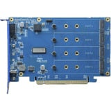 HighPoint Rocket 1604L – PCIe Gen5 x16 4x M.2 NVMe AIC, Carte d'interface 