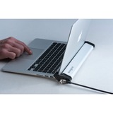 Kensington Station de sécurité 2.0 pour ordinateurs 11 à 15.6’’ Argent/Noir, Aluminium, Argent