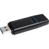 Kingston DataTraveler Exodia 64 Go, Clé USB Noir/Turquoise, DTX/64GB