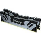 Kingston FURY 48 Go DDR5-8400 (2x 24 Go) mémoire vive Argent, KF584CU40RSK2-48, CUDIMM, XMP 3.0