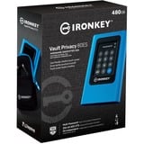 Kingston IronKey Vault Privacy 80 960 Go SSD externe Bleu/Noir