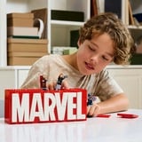 LEGO Marvel Super Heroes - Logo MARVEL et minifigures, Jouets de construction 76313