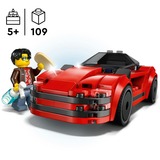 LEGO Ville - Voiture de sport rouge, Jouets de construction 60448