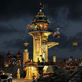 Lumibricks Tour de guet steampunk, Jouets de construction 