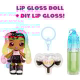 MGA Entertainment Yummiland Lip Gloss Doll Sour Sweeties - Sasha Sourworms, Poupée Mini poupée, Femelle, 4 an(s), Garçon/Fille, Multicolore