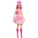 Mattel Barbie - Poupée licorne aux cheveux roses et à la tenue colorée 