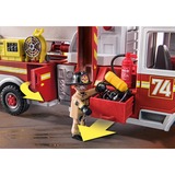PLAYMOBIL City Action - Camion de pompiers avec échelle, Jouets de construction Multicolore, 70935