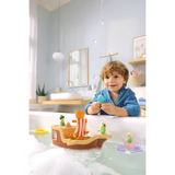 PLAYMOBIL Junior & Disney : Bateau pirate de Peter Pan avec jeu d'eau, Jouets de construction 