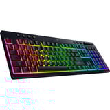 Razer BlackWidow V4 Low-Profile Hyperspeed, clavier gaming Noir, Layout DE, Razer Low-Profile Orange