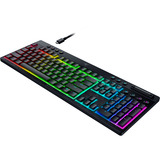Razer BlackWidow V4 Low-Profile Hyperspeed, clavier gaming Noir, Layout DE, Razer Low-Profile Orange
