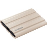 SAMSUNG Portable T7 Shield, 2 To SSD externe Beige, MU-PE2T0K/EU, USB-C 3.2 Gen 2 (10 Gbit/s)