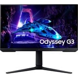 Samsung 24" Odyssey G3 G30D FHD 180Hz Gaming Monitor Noir, 1x DisplayPort, 1x HDMI, 180 Hz, 61 cm (24"), 1920 x 1080 pixels, Full HD, LCD, Noir