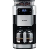Severin KA 4813, Machine à café à filtre Noir/acier inoxydable brossé