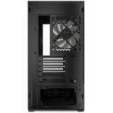 Sharkoon MK6 RGB Reconditionné boîtier mini tower Noir | 2x USB-A | 1x USB-C | RGB | Window
