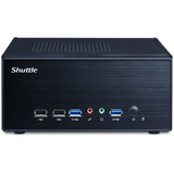 Shuttle XPС slim XPC slim Barebone XH610G2 - S1700, Intel H610, 1xDP, 2xHDMI, 2 PCIe Slots (1x 16X & 1x X1), 2x Intel LAN (1G + 2.5G), 8x USB, 1x 2.5", 3x M.2, 24/7 Noir, Intel H610, 1xDP, 2xHDMI, 2 PCIe Slots (1x 16X & 1x X1), 2x Intel LAN (1G + 2.5G), 8x USB, 1x 2.5", 3x M.2, 24/7, Bureau, PC type barebone, Intel H610, LGA 1700, DDR5-SDRAM, PCI Express, Série ATA III
