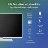 Telefunken  32" TV LED Blanc