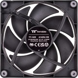 Thermaltake CT140 Ventilateur de refroidissement PC ventilateurs de boîtier Noir, 2 pièces, 140 x 140 x 25 mm, PWM