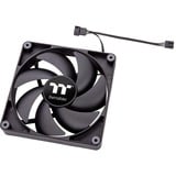 Thermaltake CT140 Ventilateur de refroidissement PC ventilateurs de boîtier Noir, 2 pièces, 140 x 140 x 25 mm, PWM