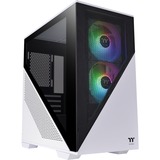 Thermaltake Divider 170 TG ARGB, Moyenne tour Blanc, 1x USB-A 2.0, 2x USB-A 3.2 (5 Gbit/s), 1x Audio, Window-kit