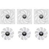Thermaltake SWAFAN EX12 RGB Ventilateur de refroidissement PC Blanc TT Édition Premium ventilateurs de boîtier Blanc, 3 pièces, 120 x 120 x 25 mm