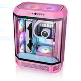 Thermaltake Ventilateur de refroidissement PC CT140 EX Reverse ARGB Sync Rose ventilateurs de boîtier rose fuchsia, 3 pièces, 140 x 140 x 25 mm, PWM
