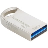 Transcend JetFlash 720 lecteur USB flash 32 Go USB Type-A 3.2 Gen 1 (3.1 Gen 1) Argent, Clé USB 32 Go, USB Type-A, 3.2 Gen 1 (3.1 Gen 1), Sans capuchon, 3,3 g, Argent
