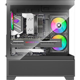 Xilence Xilent Beam XG172 boîtier midi tower Noir | 3x USB-A | RGB | Verre Trempé