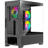 Xilence  boîtier midi tower Noir | 3x USB-A | RGB | Verre Trempé