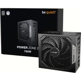 be quiet! Power Zone 2 alimentation modulaire 750 watt Noir, 1x 12V-2x6, 3x PCIe