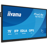 iiyama ProLite TE7513A-B3AG, Affichage public Noir (Mat)