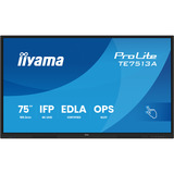iiyama ProLite TE7513A-B3AG, Affichage public Noir (Mat)