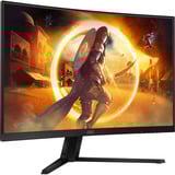 AOC  31.5" Moniteur gaming incurvé  Noir (Mat)