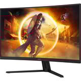 AOC  31.5" Moniteur gaming incurvé  Noir (Mat)