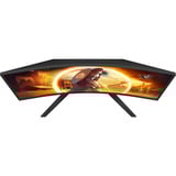 AOC  31.5" Moniteur gaming incurvé  Noir (Mat)