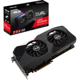 ASUS Dual Radeon RX 6700 XT, Carte graphique 1x HDMI, 3x DisplayPort