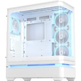 ASUS Prime AP304 ARGB boîtier midi tower Blanc | 2x USB-A | 1x USB-C | RGB | Window