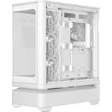 ASUS Prime AP304 ARGB boîtier midi tower Blanc | 2x USB-A | 1x USB-C | RGB | Window