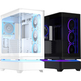 ASUS Prime AP304 ARGB boîtier midi tower Blanc | 2x USB-A | 1x USB-C | RGB | Window