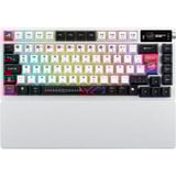 ASUS ROG Azoth X RGB clavier gaming Blanc, Layout CH, ROG NX V2, 75%