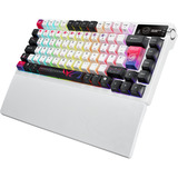 ASUS ROG Azoth X RGB clavier gaming Blanc, Layout CH, ROG NX V2, 75%