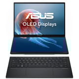 ASUS Zenbook Duo UX8406CA-QL263W Intel Core Ultra 9 285H Hybride (2-en-1) 35,6 cm (14") Écran tactile WUXGA 16 Go LPDDR5x-SDRAM 1 To SSD Wi-Fi 7 (802.11be) Windows 11 Home Allemand Gris 14" PC portable  Gris | Intel Core Ultra 9 | 35,6 cm (14") | 1920 x 1200 pixels | 16 Go | 1 To | Windows 11 Home
