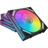 Alpenföhn WingBoost 4 ventilateurs de boîtier RGB  Noir, 3 pièces, 120 x 120 x 25 mm, PWM