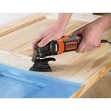 BLACK+DECKER MT300KA, Outil de multi fonction Orange/Noir