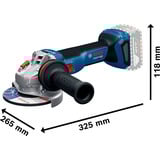 Bosch 0615A5007S, Set d'outils Bleu